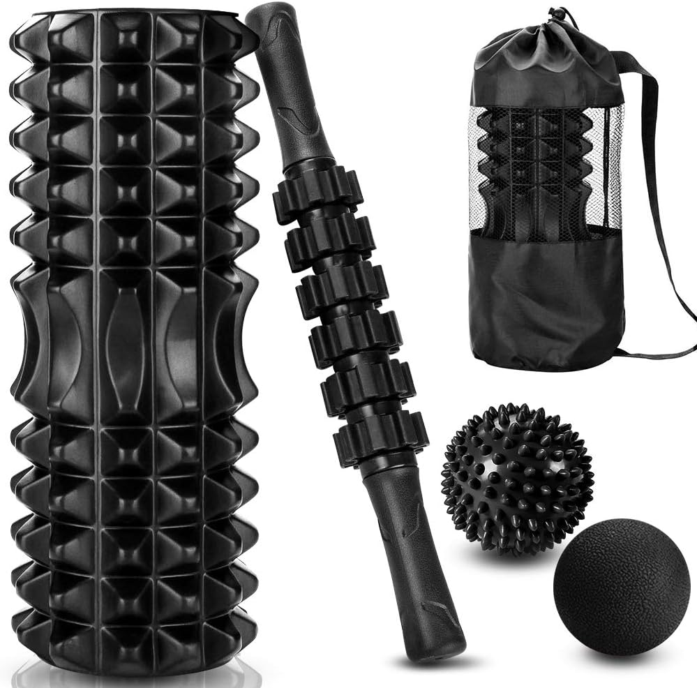 Foam Roller Trigger Point - 5-in-1 set, triggerpoint foam roller massagestok