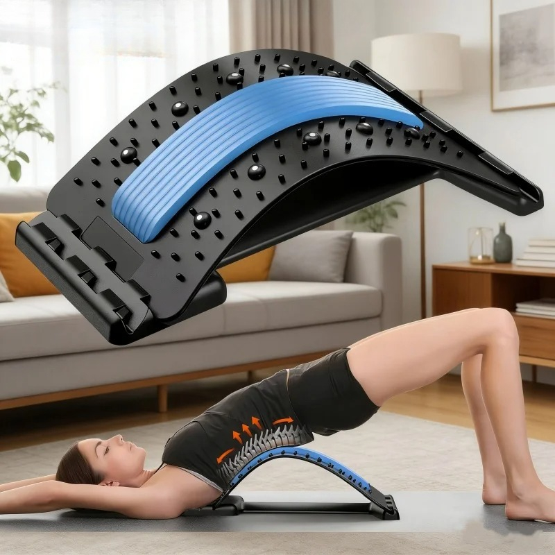 Back Stretcher Lumbar - Rugspierontspannings- en stretchapparatuur, rugontspannend massagekussen, ondersteuning