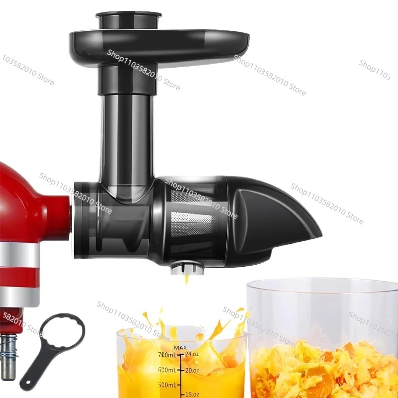 Cold Press Juicer - Horizontale slowjuicer, koudgeperste sapmachine voor fruit,