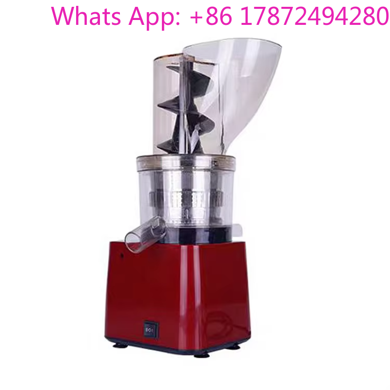 Cold Press Juicer - RVS machine voor fruit en groenten,