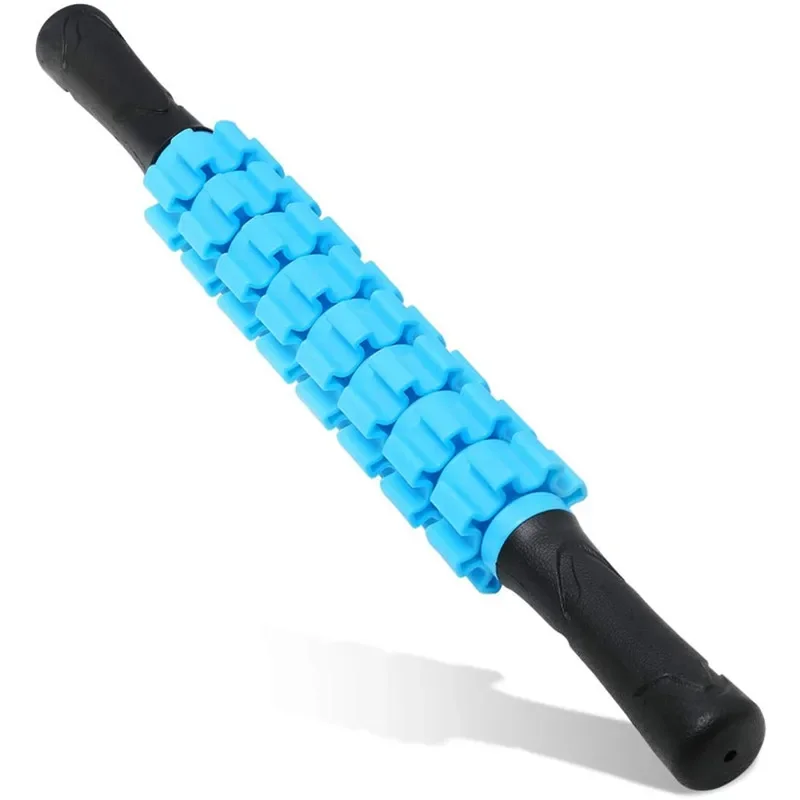 Foam Roller Trigger Point - 9 Wiel Muscle Roller Stick Full