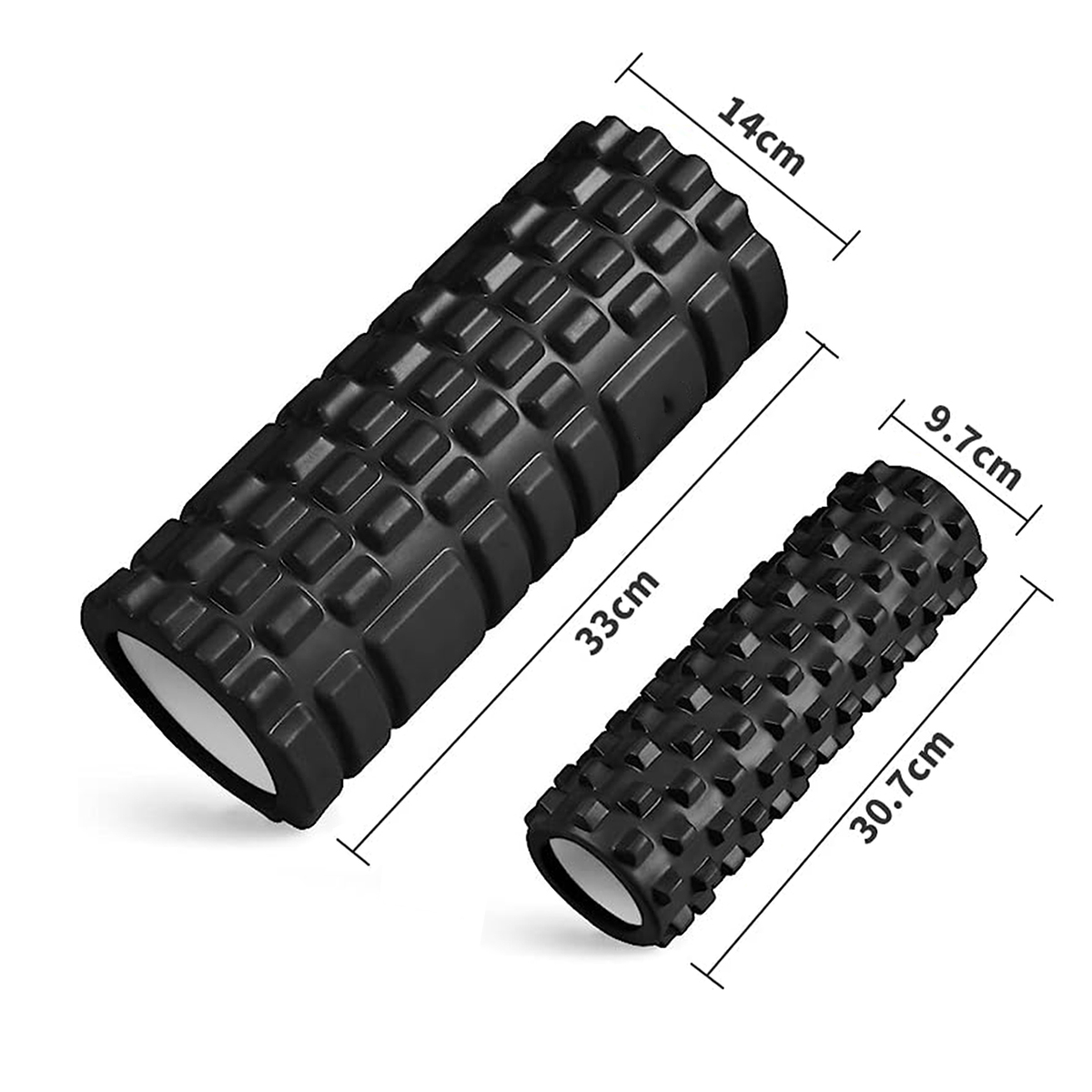 Foam Roller Trigger Point - 33cm Yoga Kolom Schuim As Massage