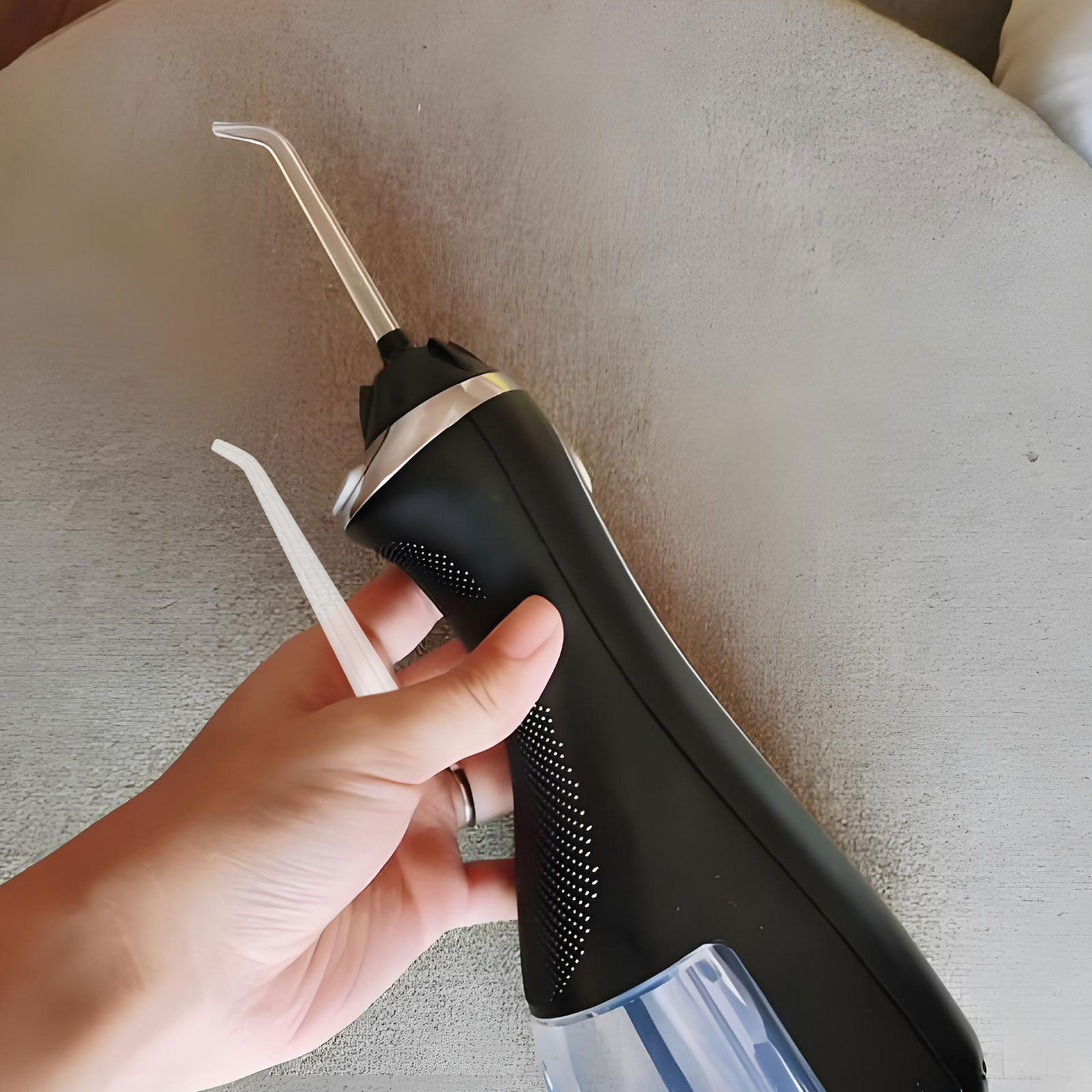 Oral Irrigator Flosser - 4 stuks tandheelkundige irrigatortips vervangende waterflossermondstukset