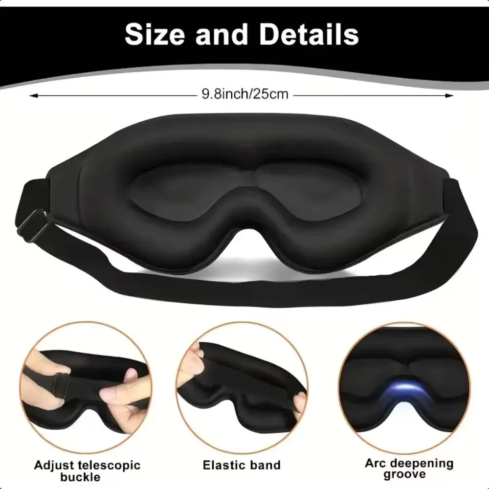 3D-oogmasker, comfortabel en a - Sleep Eye Mask 3D recensie en prijs