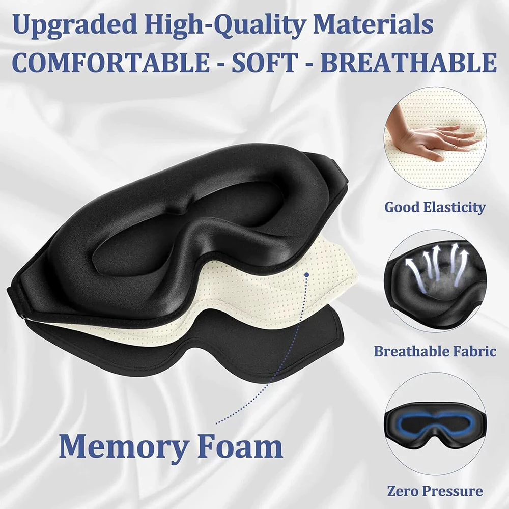 3D-oogmasker, comfortabel en a - Sleep Eye Mask 3D recensie en prijs
