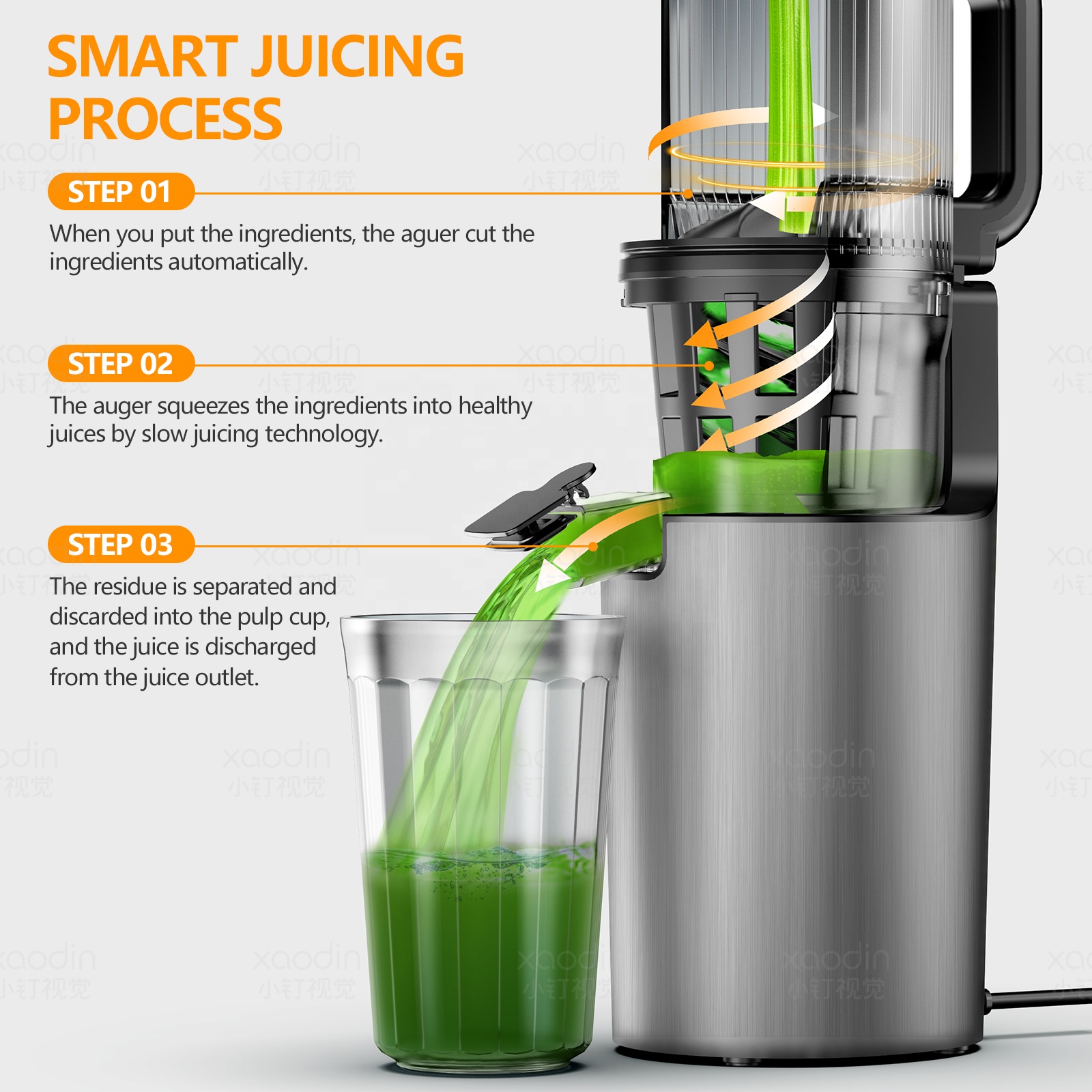 2023 Fabriekshoge kwaliteit el - Cold Press Juicer recensie en prijs