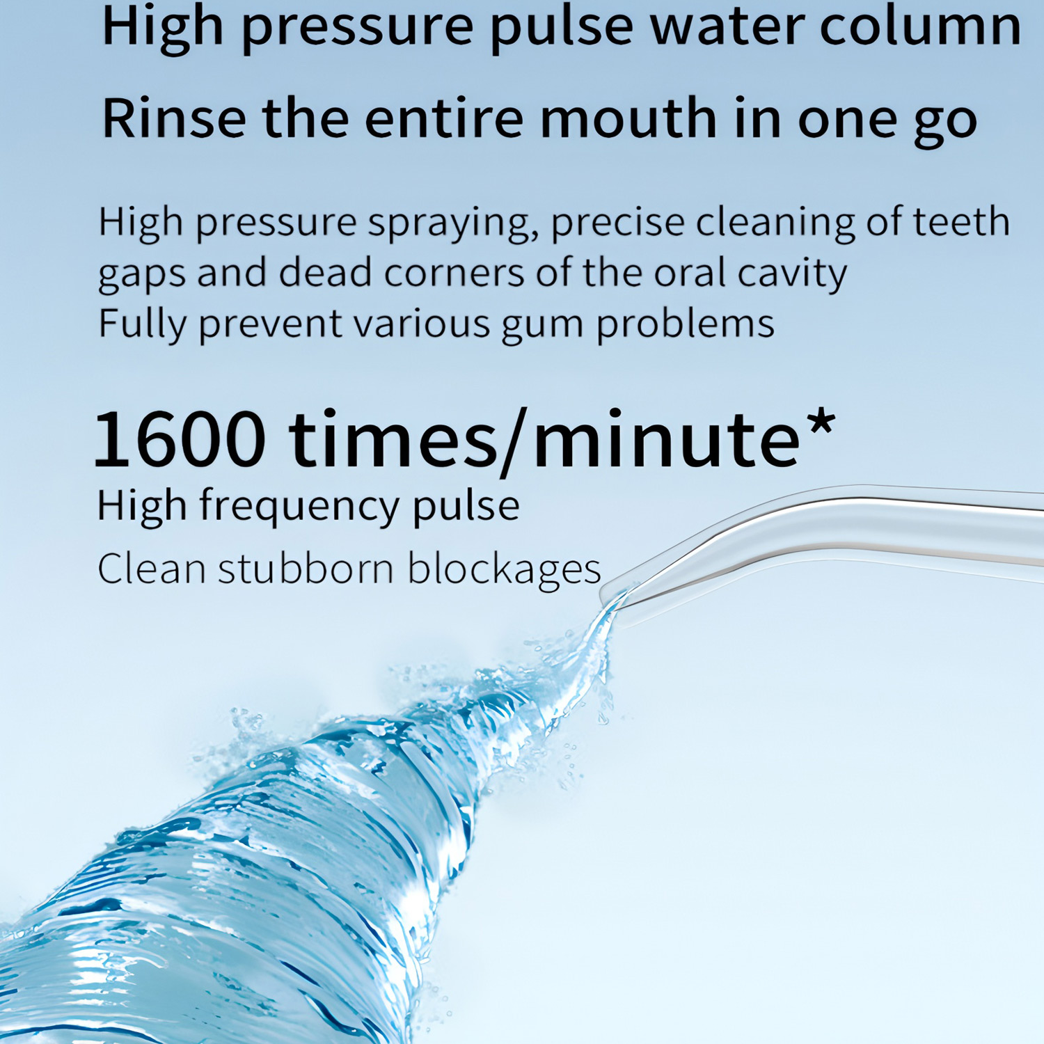 Draagbare monddouche, USB opla - Oral Irrigator Flosser recensie en prijs