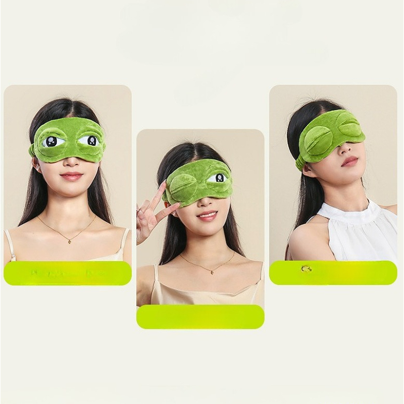 3D Sad Frog Slaapmasker Natuur - Sleep Eye Mask 3D recensie en prijs