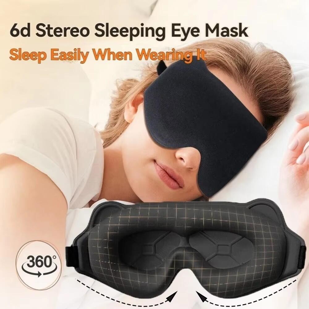 Nieuw 3D-slaapoogmasker Stereo - Sleep Eye Mask 3D recensie en prijs