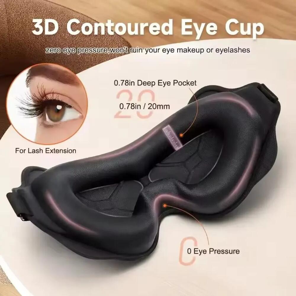 Nieuw 3D-slaapoogmasker Stereo - Sleep Eye Mask 3D recensie en prijs