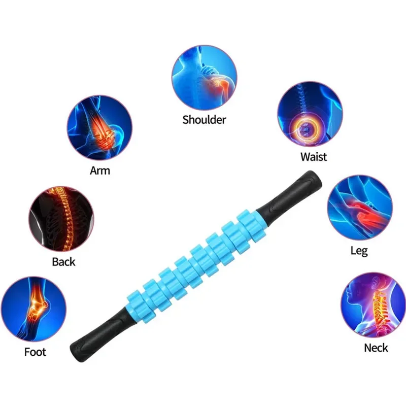 9 Wiel Muscle Roller Stick Ful - Foam Roller Trigger Point recensie en prijs
