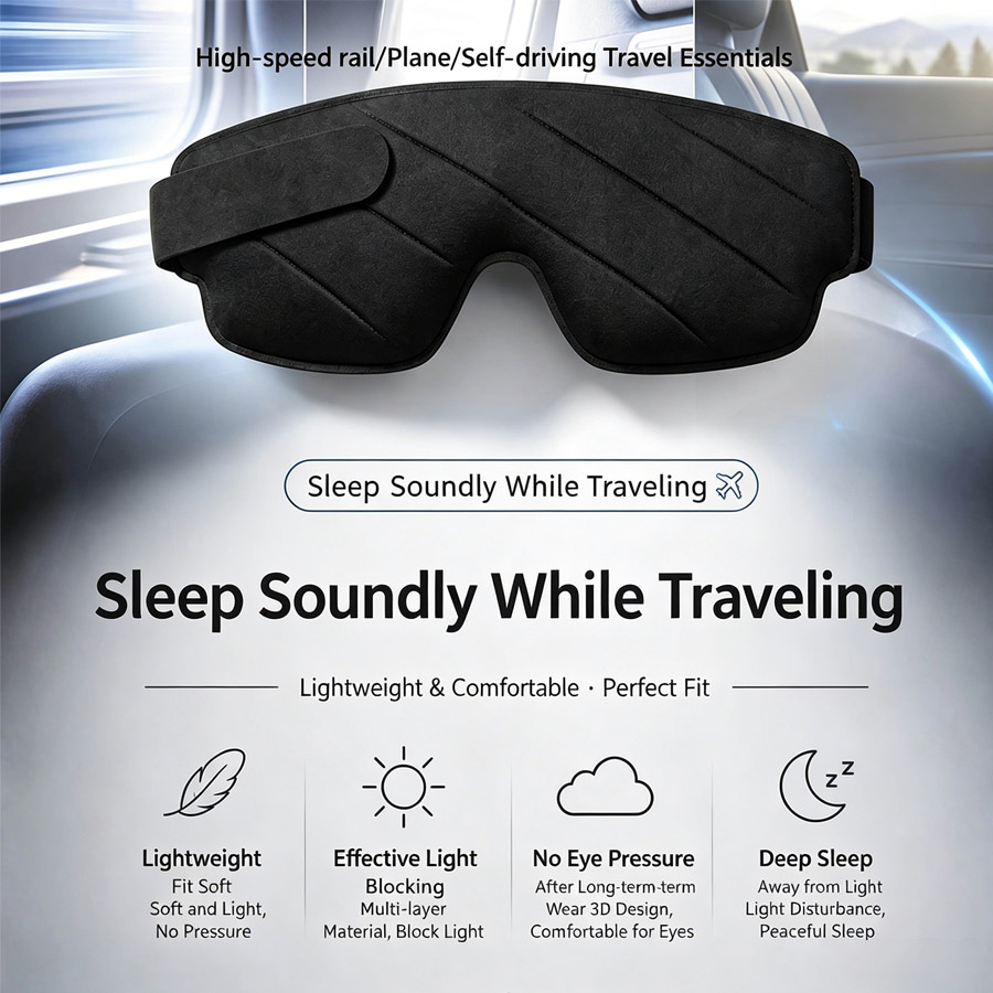 3/1 stuks 3D-gecontourd slaapm - Sleep Eye Mask 3D recensie en prijs