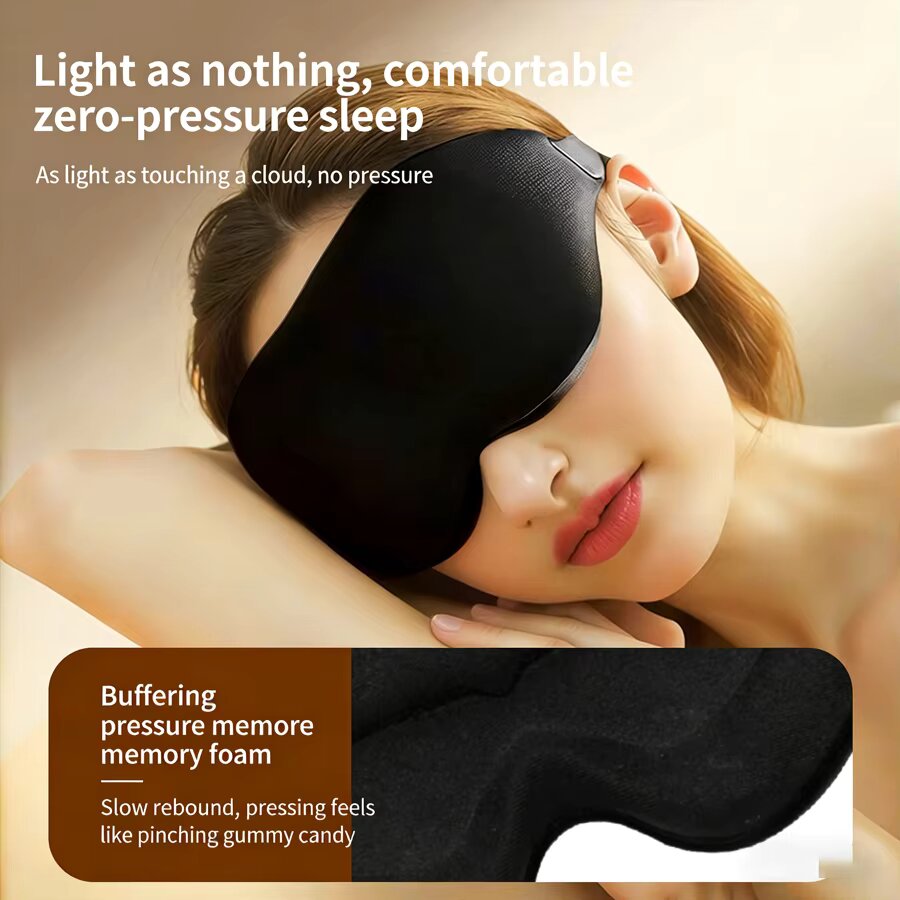 3 stuks 3D traagschuim slaapma - Sleep Eye Mask 3D recensie en prijs