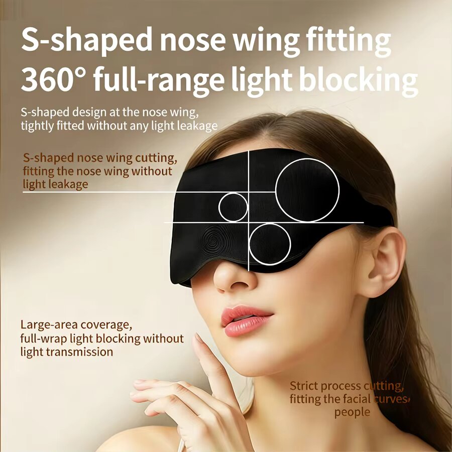 3 stuks 3D traagschuim slaapma - Sleep Eye Mask 3D recensie en prijs