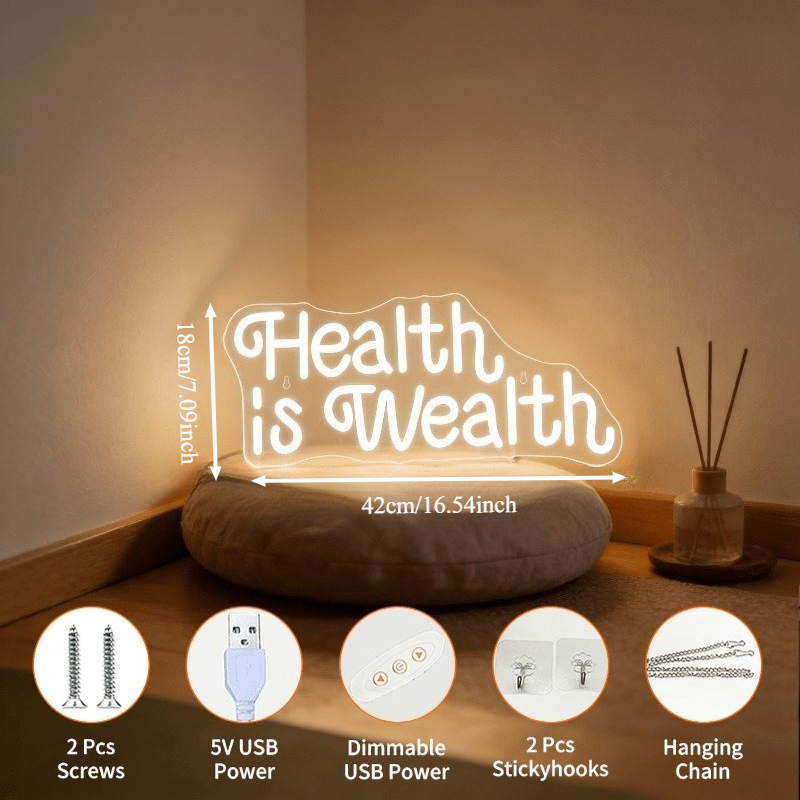 Gezondheid is Welvaart Neonbor - Health Wellness Lifestyle recensie en prijs