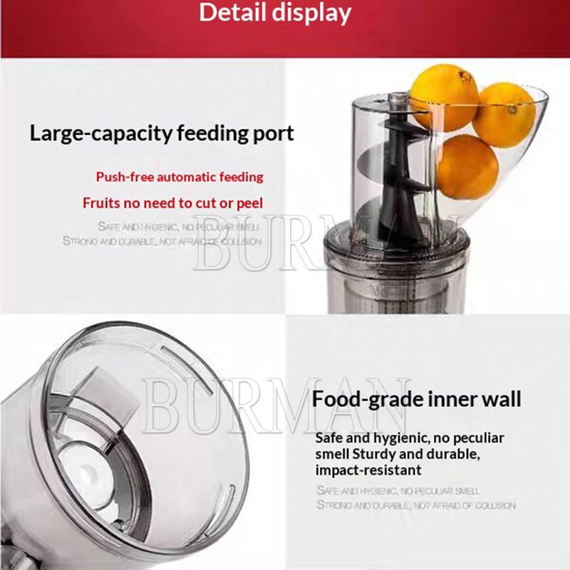 500W Commerciële en huishoudel - Cold Press Juicer recensie en prijs