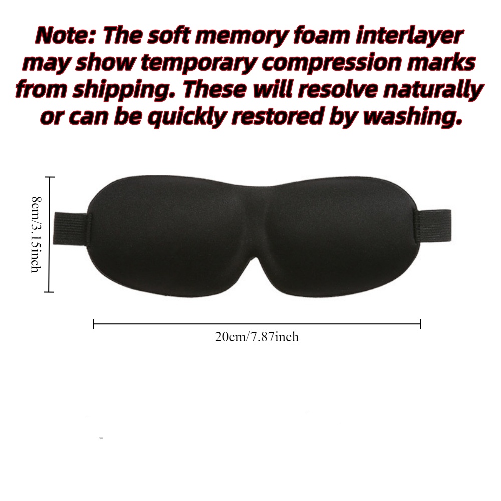 3D Slaapmasker Blinddoek Slaap - Sleep Eye Mask 3D recensie en prijs