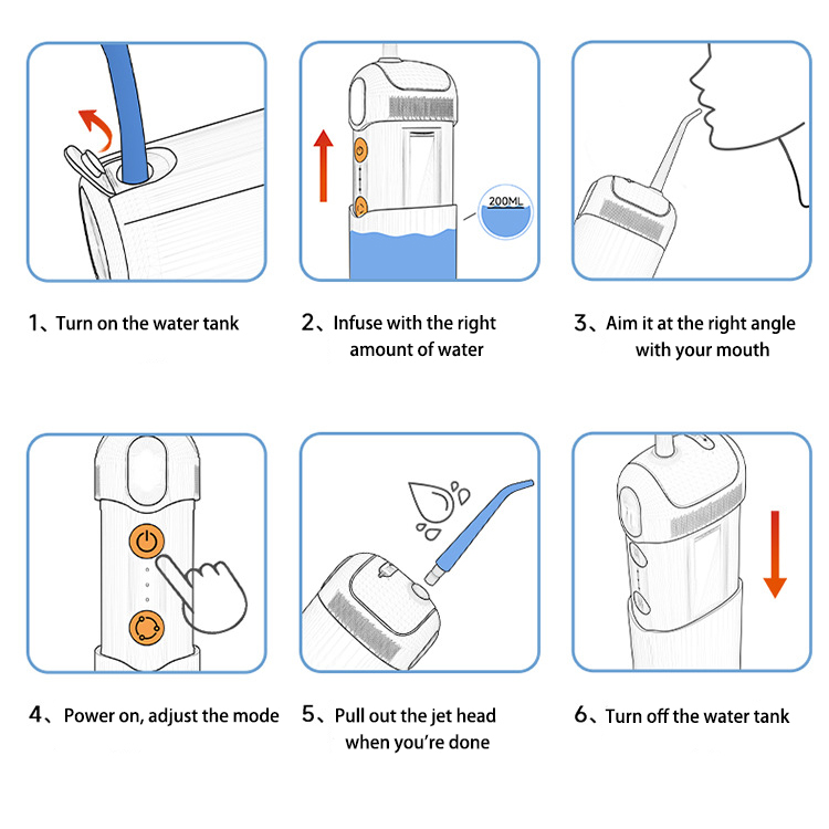 Water Flosser IPX7 Draadloze M - Oral Irrigator Flosser recensie en prijs
