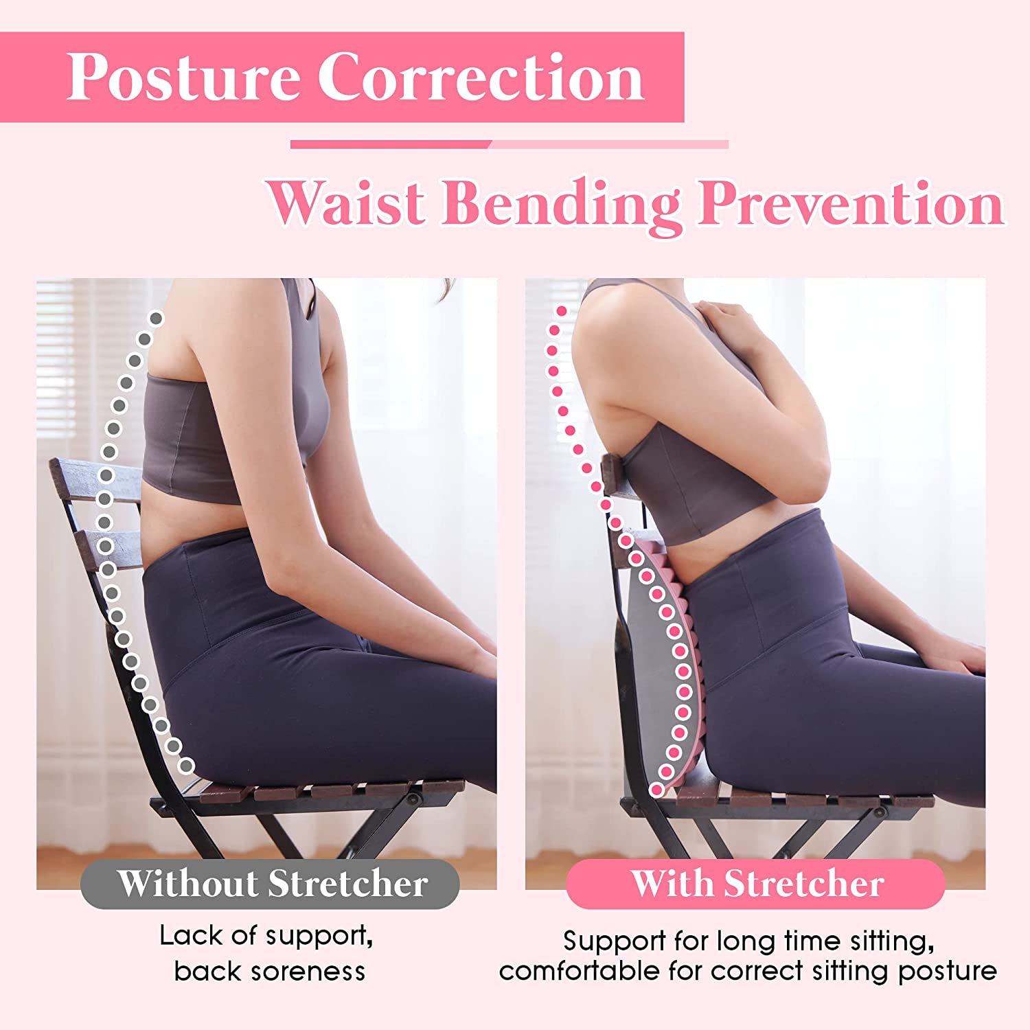 Onderrug Pijnbestrijding Behan - Back Stretcher Lumbar recensie en prijs